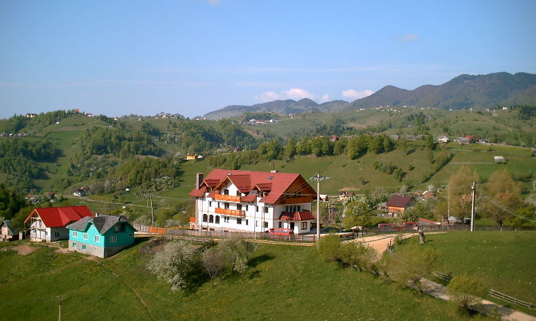 Gasthaus in den rumänischen Karpaten